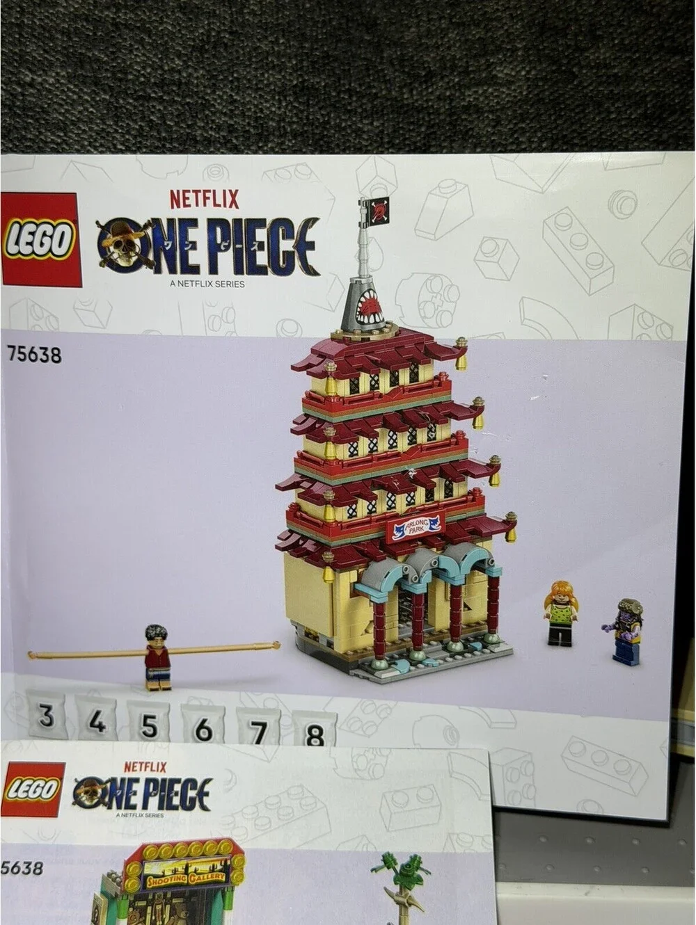 LEGO One Piece 75638 Arlong Park Set Missing Bags 1-2 Bag 3 Built 4-8 New
